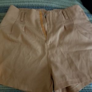 NWOT Forever 21 High Waist Cloth Mauve Shorts S